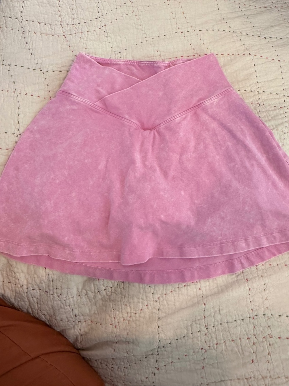 Sporty Pink cotton skort pink XS